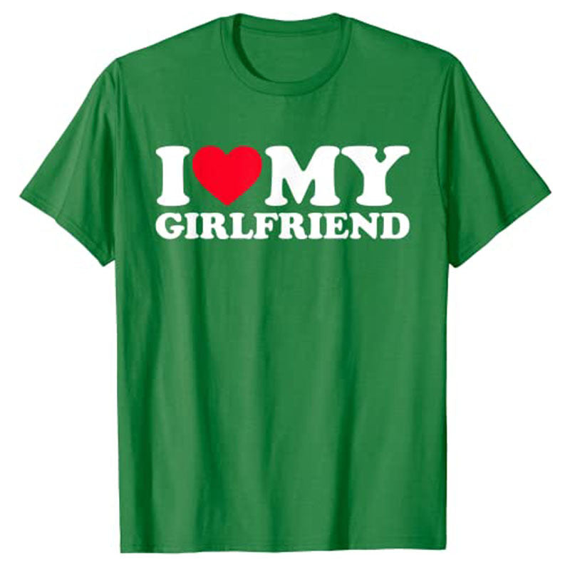 "I Love My Girlfriend" T-shirts