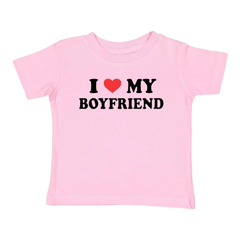 "I LOVE MY BOYFRIEND" T-shirts for Women