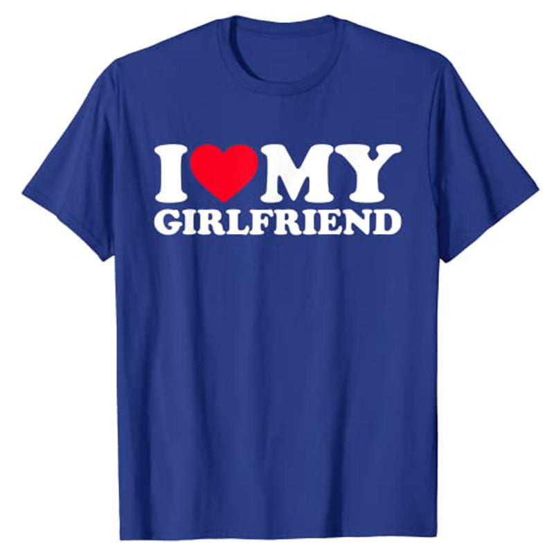 "I Love My Girlfriend" T-shirts