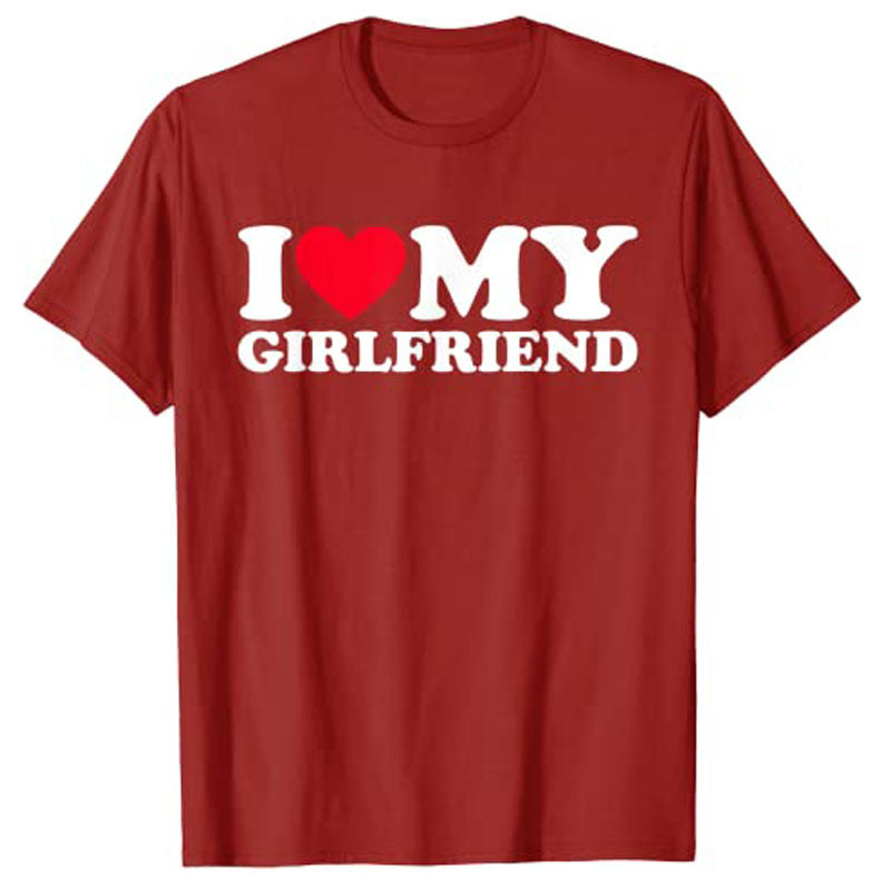 "I Love My Girlfriend" T-shirts